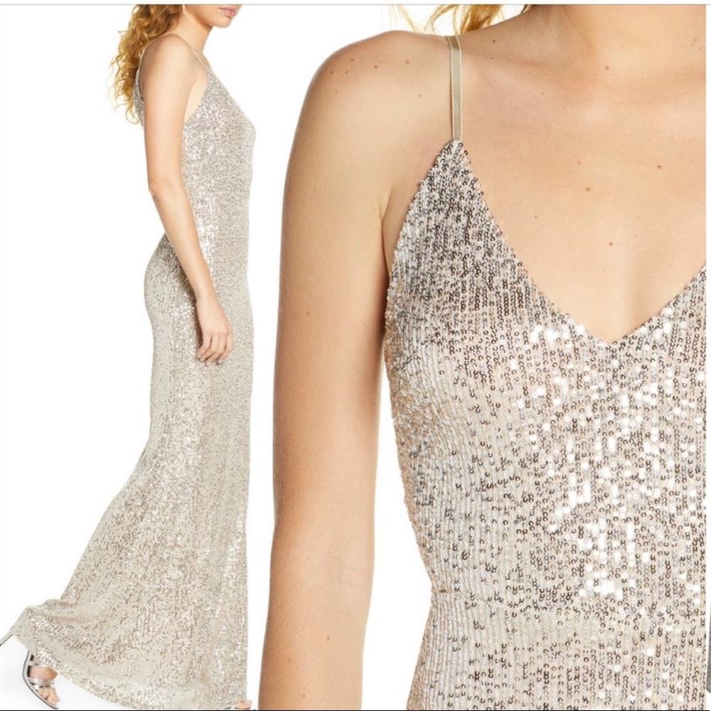 lulus sequins prom dress